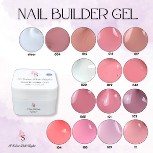 nail builder gel cartella colori