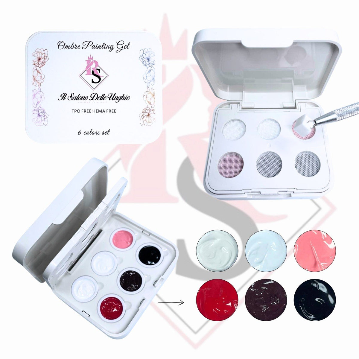 Palette Ombre Painting Gel