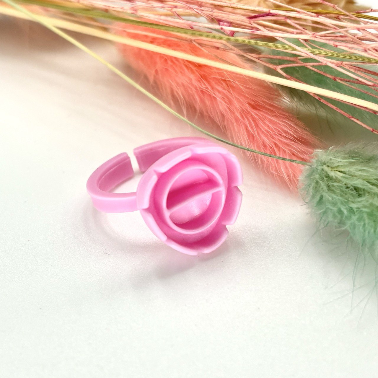 anello ciglia rosa