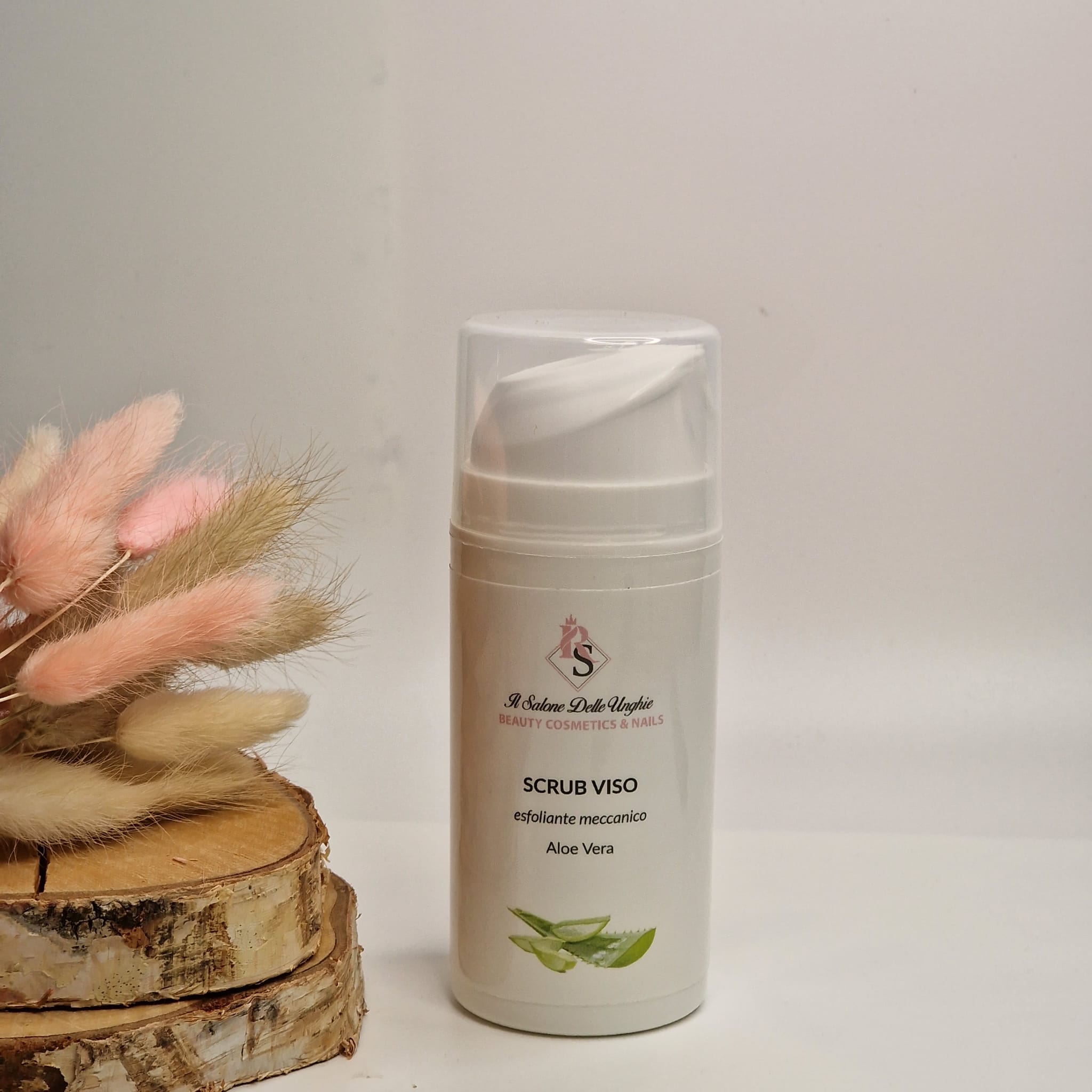 scrub viso aloe