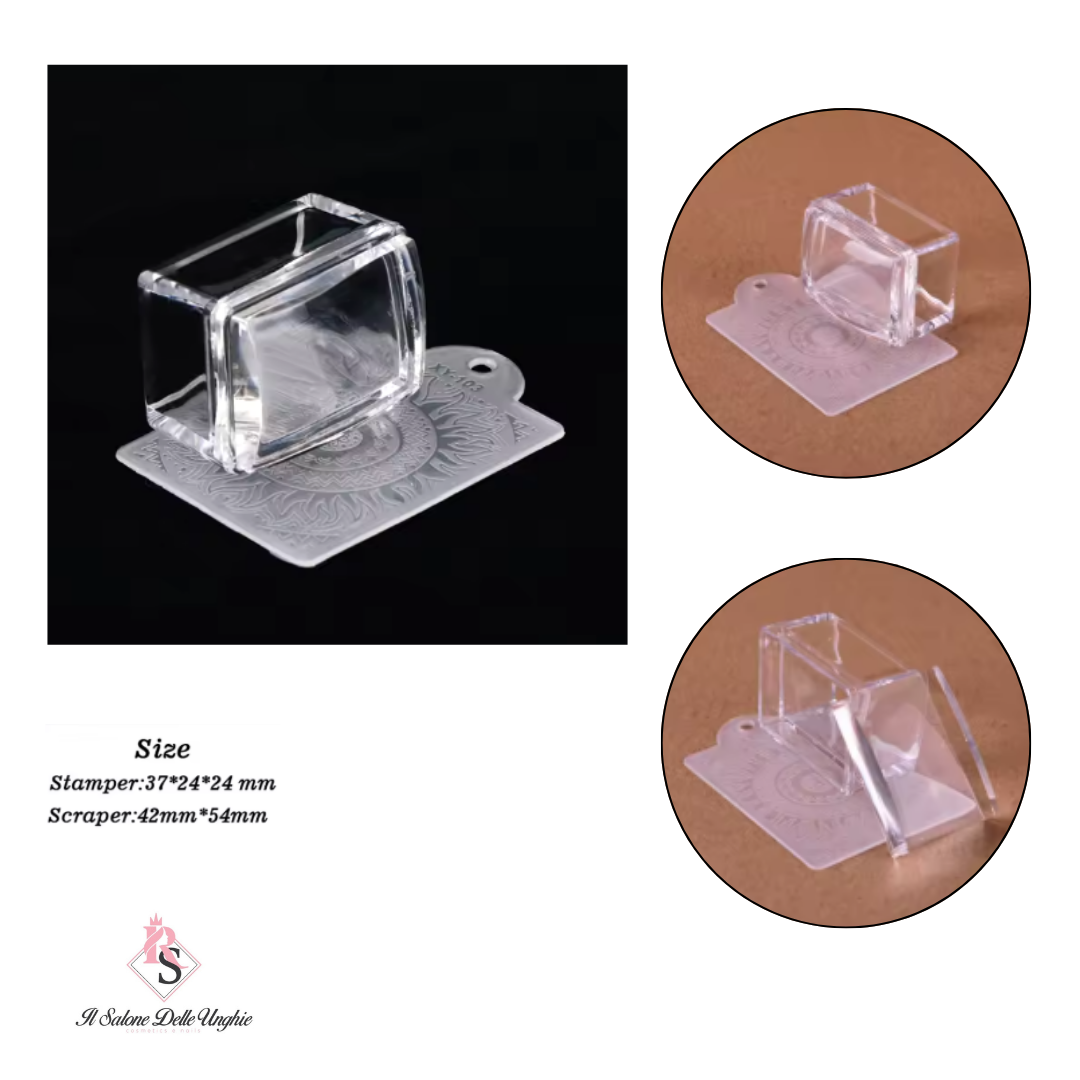 stamping piccolo trasparente