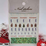 Adesivi Firme Natale T631