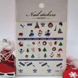 Adesivi Firme Natale T632